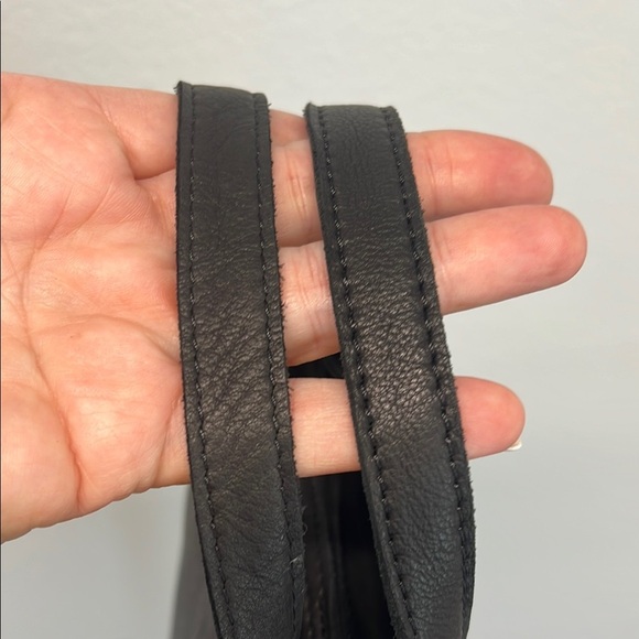 Margot New York | Black Leather “Anna” Crossbody w/ “Lizzie” Billfold Wallet - Picture 9 of 15